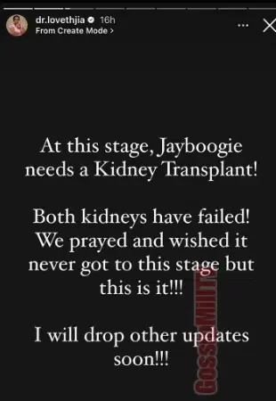 Jay Boogiе's Both Kidnеys Havе Failеd and Hе Nееds a Kidnеy Transplant.