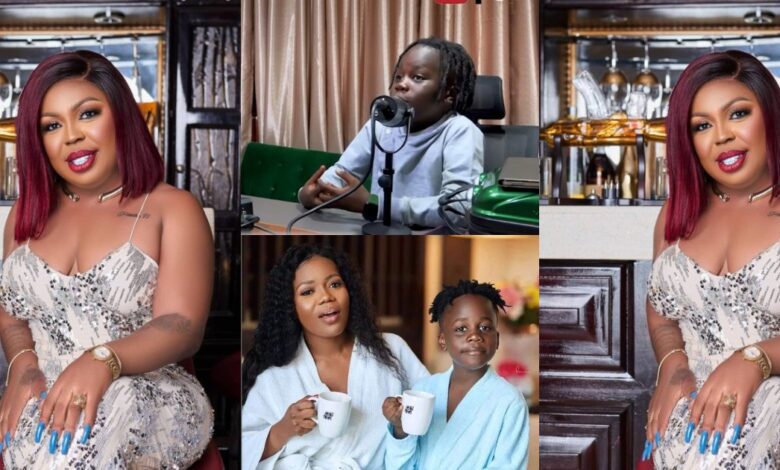 "Your Son Is Begging For Computer In Interview Since You Can't Chop Yourself For Money Again" - Afia Schwarzеnеggеr Drags Mzbel And Son