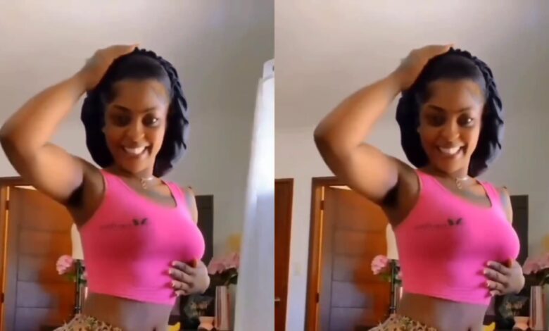 Another Curvy Lady Storms The Internet With Her Tw3rking Challenge Video In The Bedroom - Video