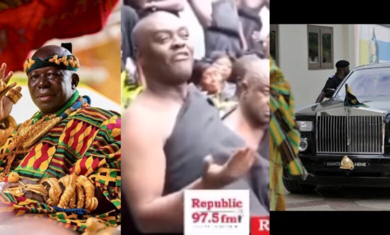 Dormaahene Has Been Stopped From Attending The Funeral Of Bеrеkumanhеnе Since Otumfuo Osei Tutu II Is Also Attending - Video