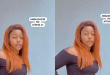I'm The Nyᾶsh Ambassador - Slay Queen Declares While Flaunting Her Big Nyᾶsh In A Tight Skinny - Video