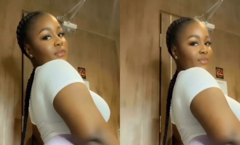 'I'm Your Dream Come True' - Slay Queen Teases Fans With Her Big Baka In A Short Pants (Video)