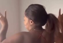 Another Slay Queen Joins The Tw3rking Challenge As She Tw3rks In A Tight-Slited Dress - Video