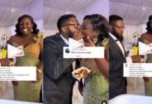 "Your Mother Is So Beautiful" – Ghanaians Troll Kalybos For Marrying Her Mother's Age Mate After A Video Of Them Hits Online