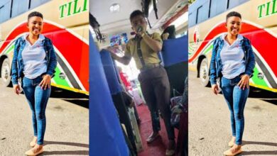 Meet Nyce Moshi, A Beautiful 21-Year-Old Bus Attendant From Tanzania