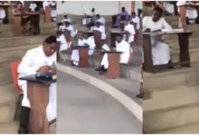 "How Can You Even Copy?" – Sitting Arrangements Of Reverend Fathers Writing Examination Shocks Social Media Users