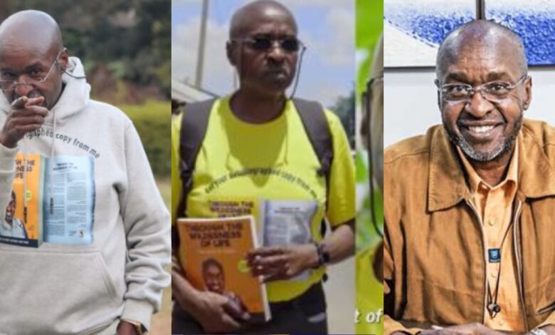 Richard Kioko Kiundi, The Billionaire Who Is Now Broke Spotted Crying And Selling Books On Streets