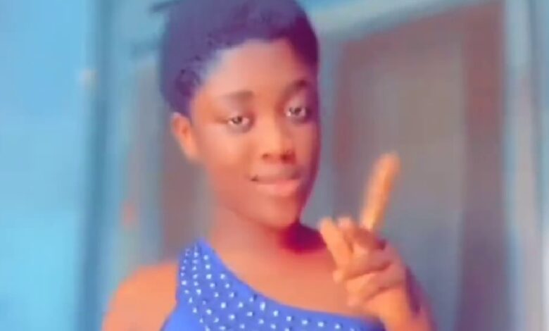 SHS Graduate Displays Her Body In A Short Blue Dress That Almost Reveals Her Undies - Video