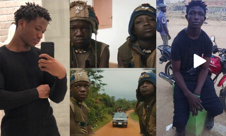 “Abraham Atta Is A Very Bad Friend‘’ – Ghanaians Drags Him After New Video Of His Friend Striker Of Beast Of No Nation Surfaces