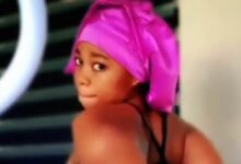 Slay Queen In Her Early Twenties Shakes Her Big Nyᾶsh To A Popular Sound - Video