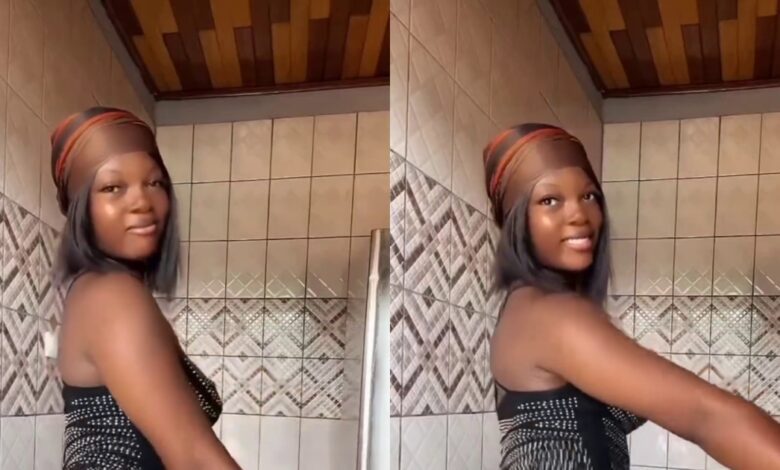 Slay Queen Shakes Her Bouncy Baka In A Fitting Dress To The Beats Of A Popular Song - Watch
