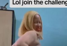 Slay Queen Wearing A Fitting Dress Joins The Tw3rking Challenge As She Tw3rks Like A Pro In Her Room - Video