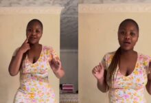 Slay queen gets all the attention on social media as she flaunts her body in a short revealing dress - Video