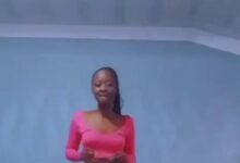 Slim Lady Displays Her Nice Body Shape In This Video - Watch