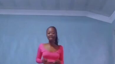 Slim Lady Displays Her Nice Body Shape In This Video - Watch