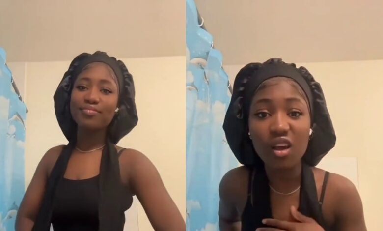 Slim Lady In A Short Jeans Jams To A Popular Native Song - Watch