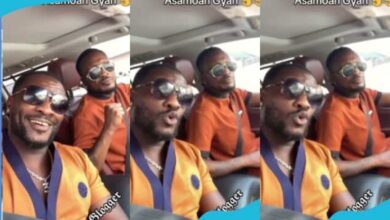 Video of Asamoah Gyan and his brother chilling and cruising in an expensive car goes viral - Watch