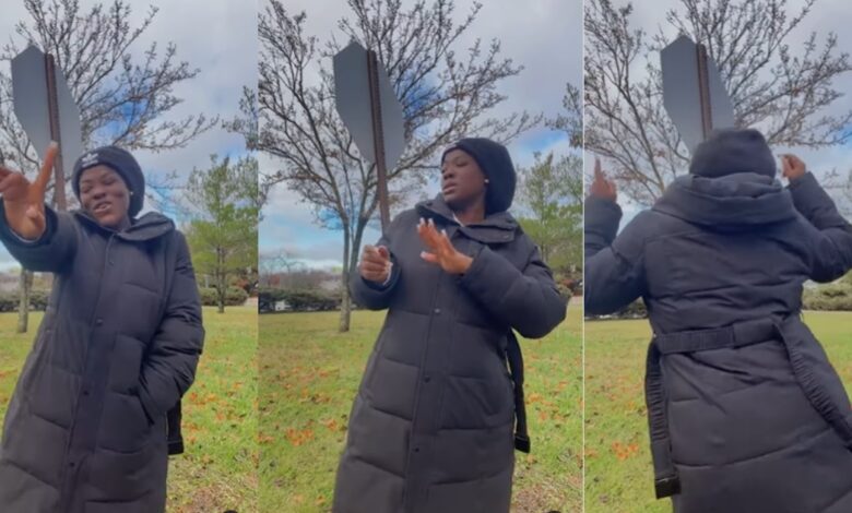 Netizens mocks Asantewaa's Oversized Winter Coat in new video