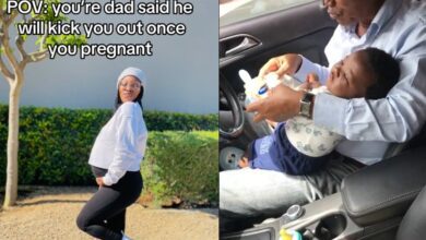 Father's Threat to Disown His Daughter If She Gets Pregnant Turn The Opposite Way As He Pampers His Granschild - VIDEO