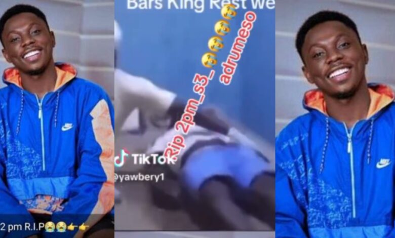 Popular Ghanaian Tiktok 'bars king', 2PM, has been confirmed dead after a horrific motor accident - Video