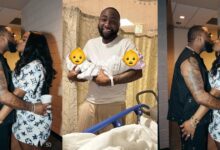 Davido Posts Beautiful Photos Of His Twins And Wife As He Celebrates His 31st Birthday