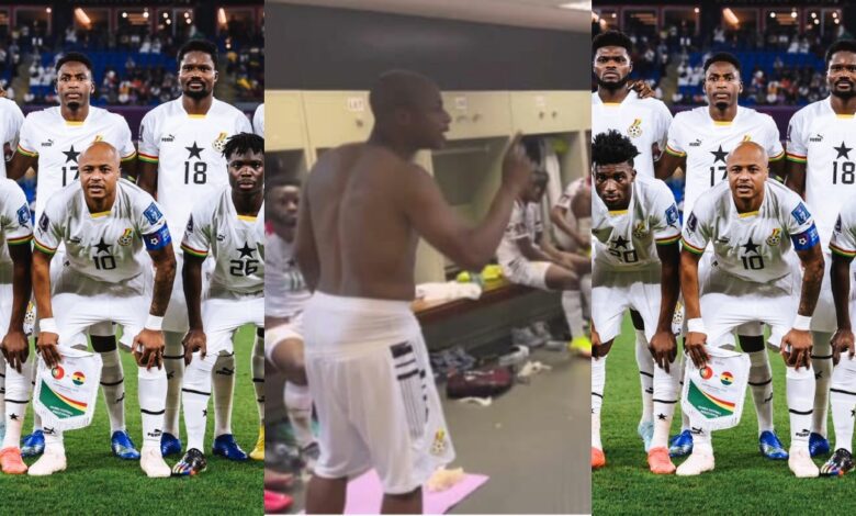 Dede Ayew Heavily Blasts Blackstars Players Inside The Dressing Room For Their Shambolic Performances– A Reporter Reveals
