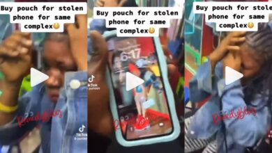 Lady Who Stole A iPhone 11 Pro Max And Comes Back To Buy Cover At Same Place Receives Some Beatings
