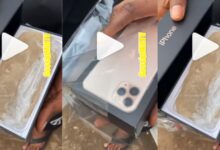 A Nigеrian Man Becomes Emotional After Finding Fufu In The Box Of His Brand New iPhone 15