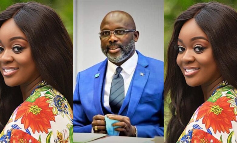 "You're About To Lose Your Chop Money" – Ghanaians Troll Jackie Appiah After George Weah Lost Liberian Elections