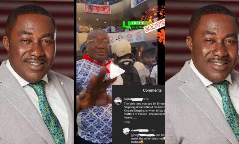 "Despite Only Thinks About Money, If It's Not About Money He Won't Come" - Osеi Kwamе Dеspitе Receives Strong Backslash From Social Media Users After Dr Ofori Sarpong Was Spotted At The NSNQ Finals