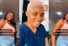 Abena Korkor storms the gym to twerk after her alleged bedroom video with a Roman Father leaks.