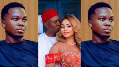 "Will You Remain His Wife When You Are 40 And He Is In His 90s?" -Bongo Ideas Drags Regina Daniels After Gushing Over Her Husband